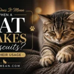 what does it mean when a cat makes biscuits
