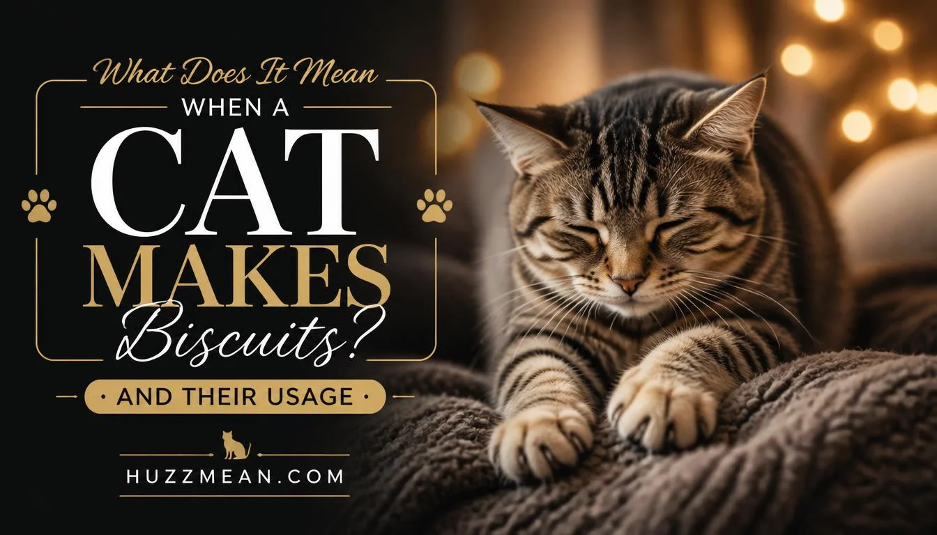 what does it mean when a cat makes biscuits