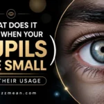 what does it mean when your pupils are small