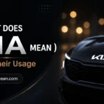 what does kia mean