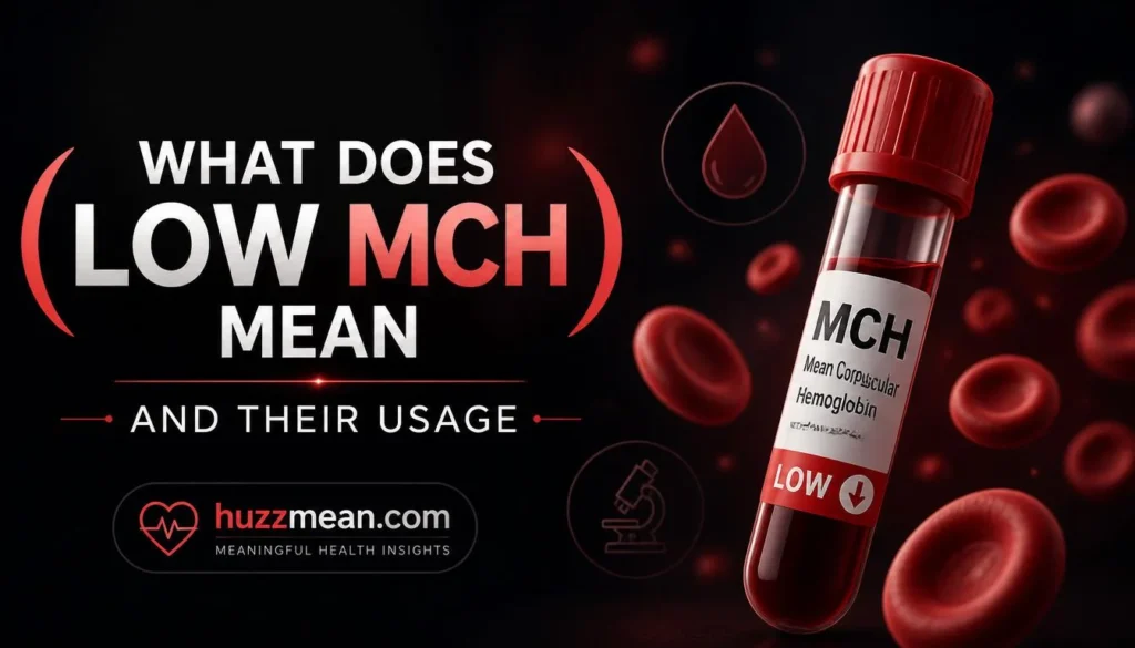 what does low mch mean