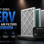 what does merv mean on air filters