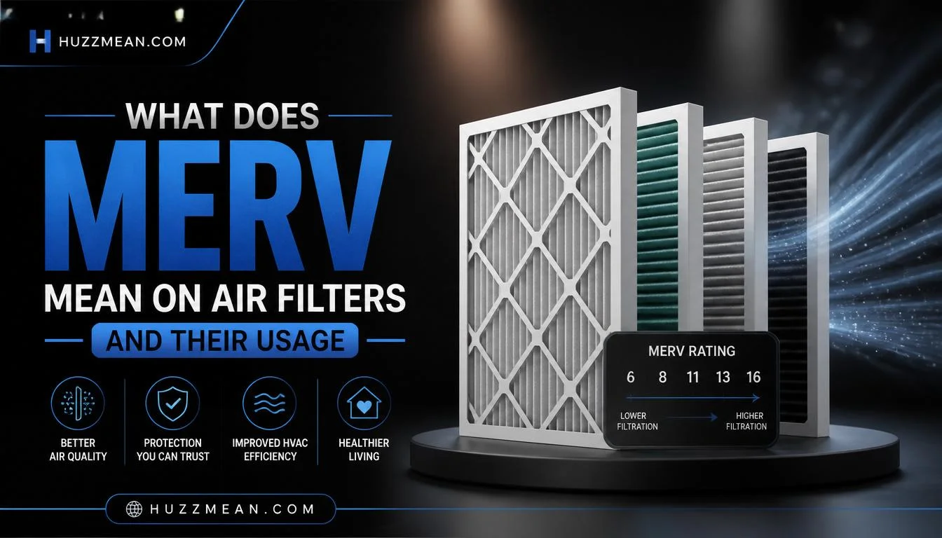 what does merv mean on air filters