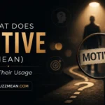 what does motive mean