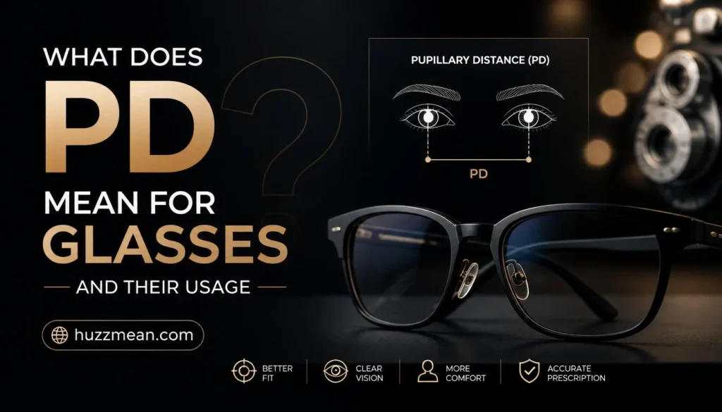 what does pd mean for glasses