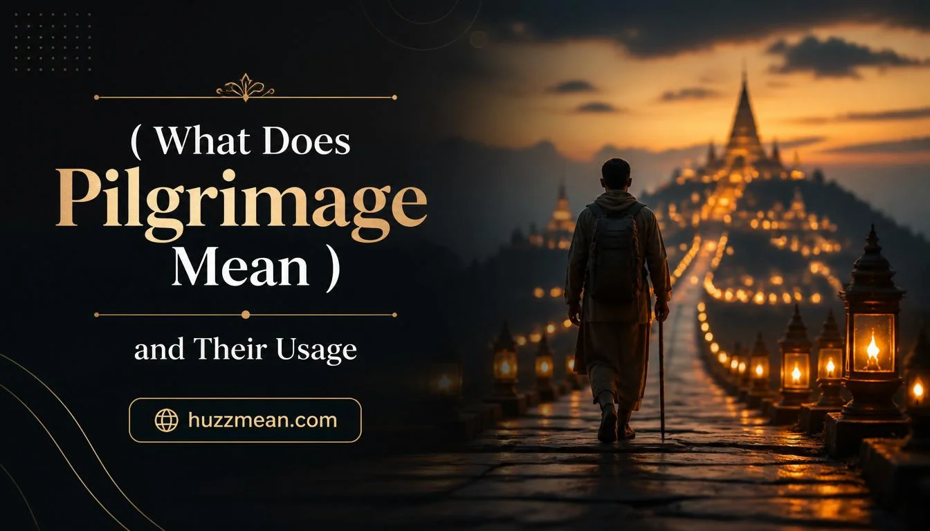 what does pilgrimage mean