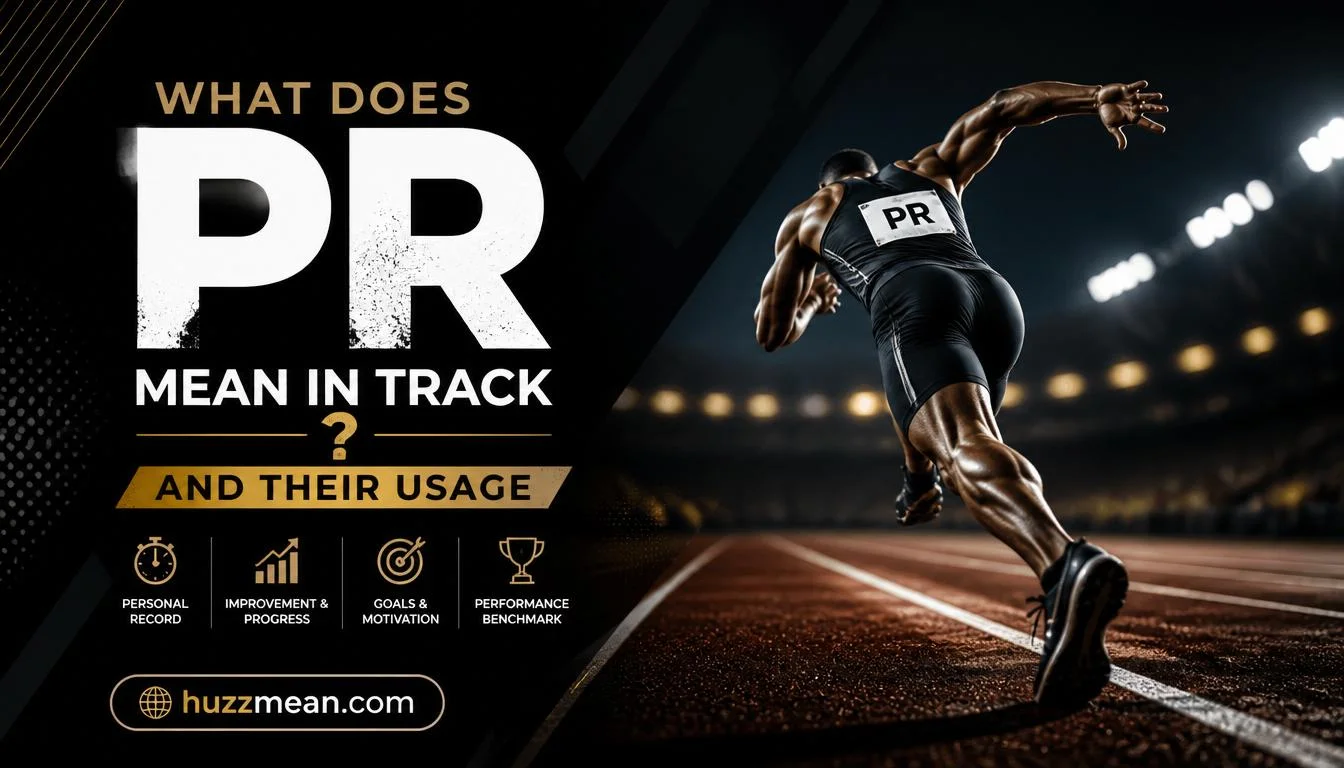 what does pr mean in track
