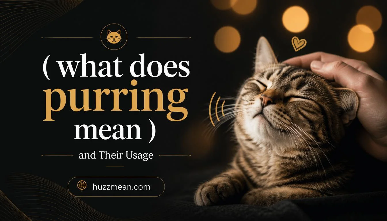 what does purring mean