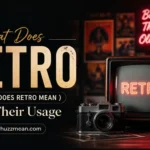 what does retro mean