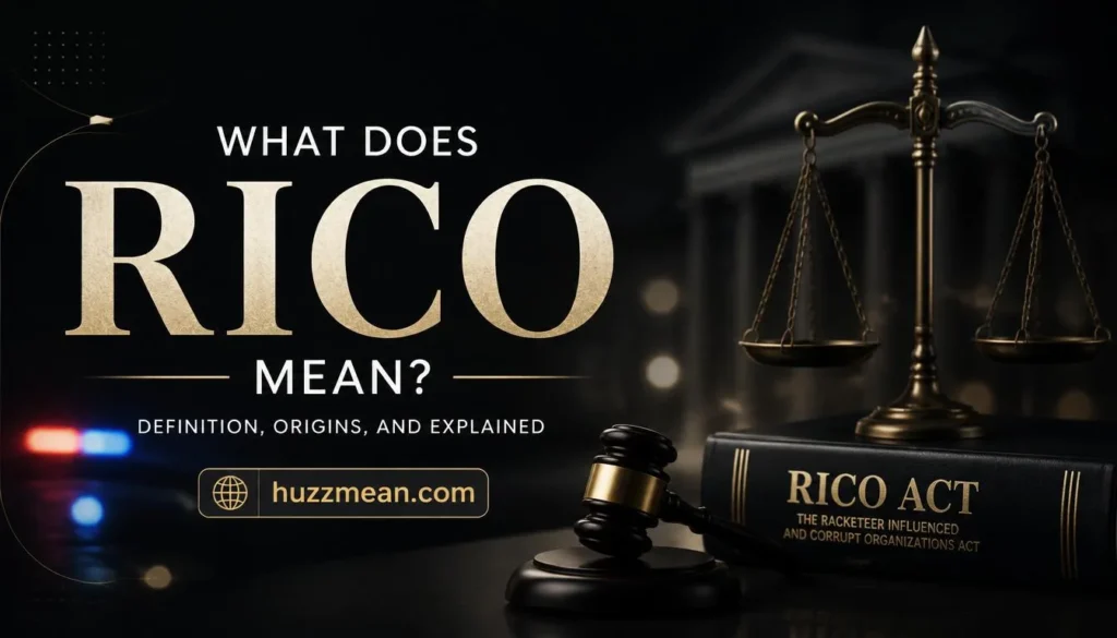 what does rico mean