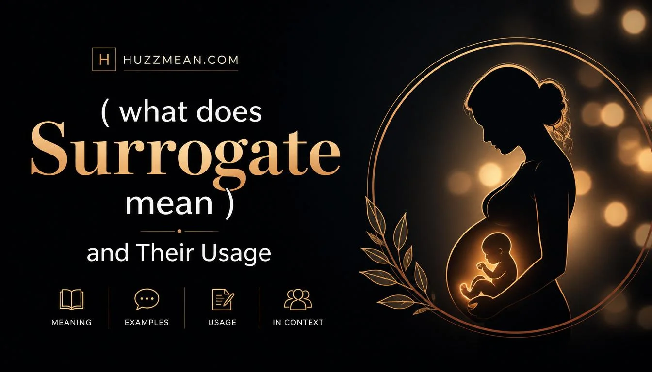 what does surrogate mean