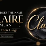 what does the name claire mean