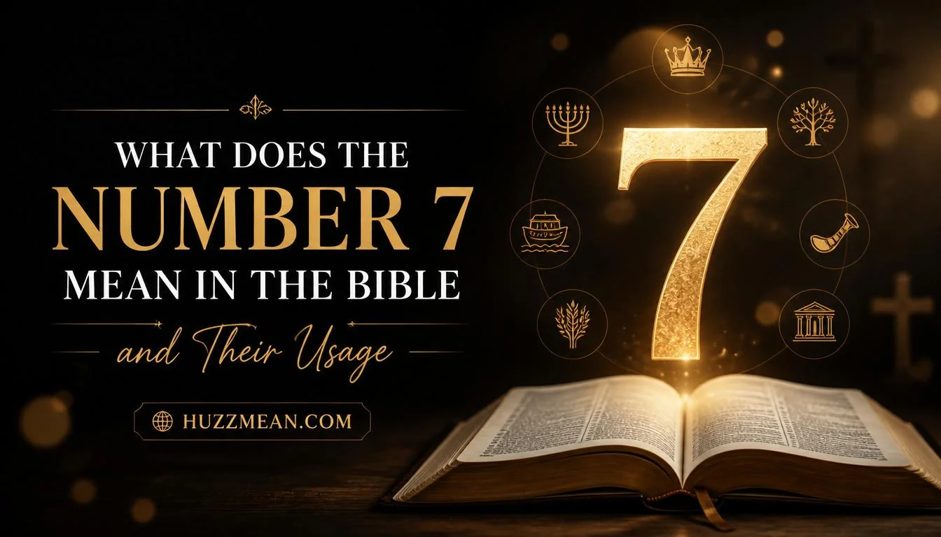 what does the number 7 mean in the bible