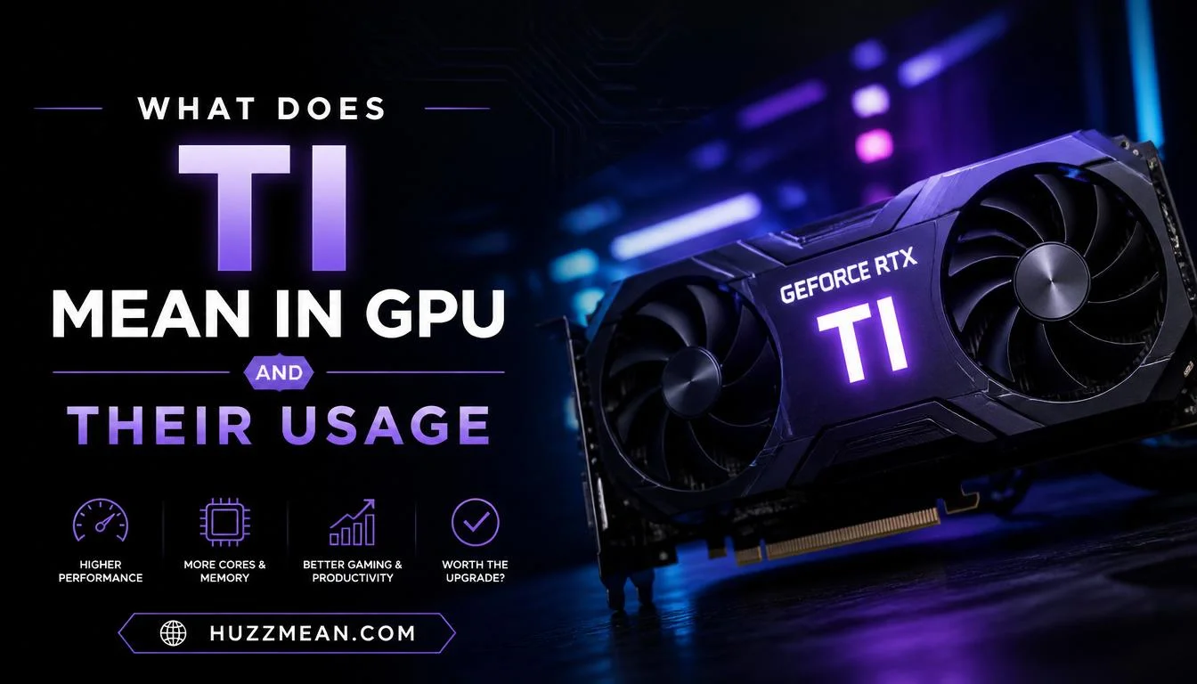 what does ti mean in gpu