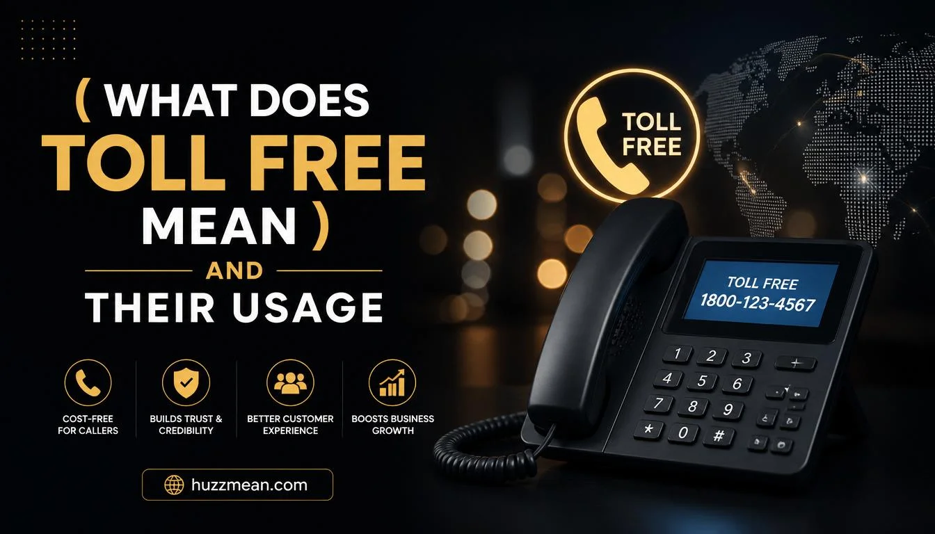 what does toll free mean