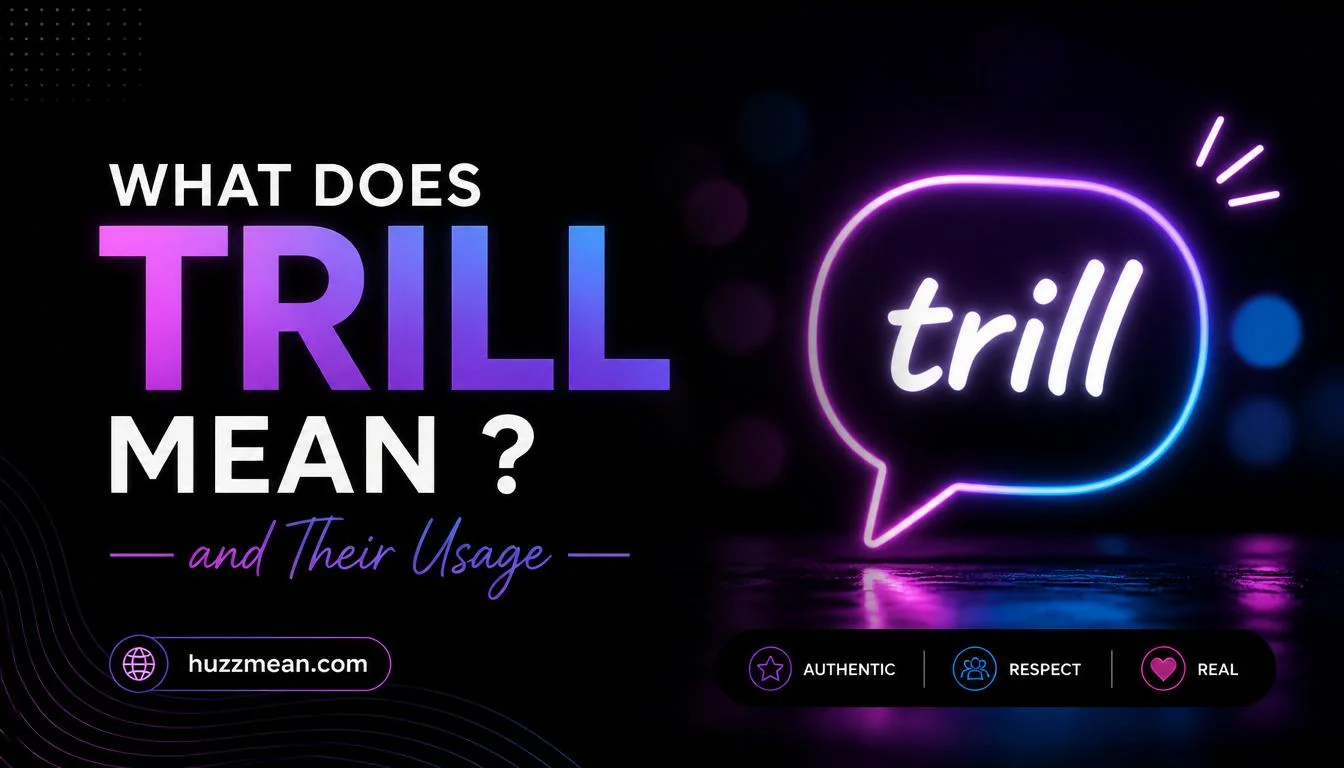 what does trill mean