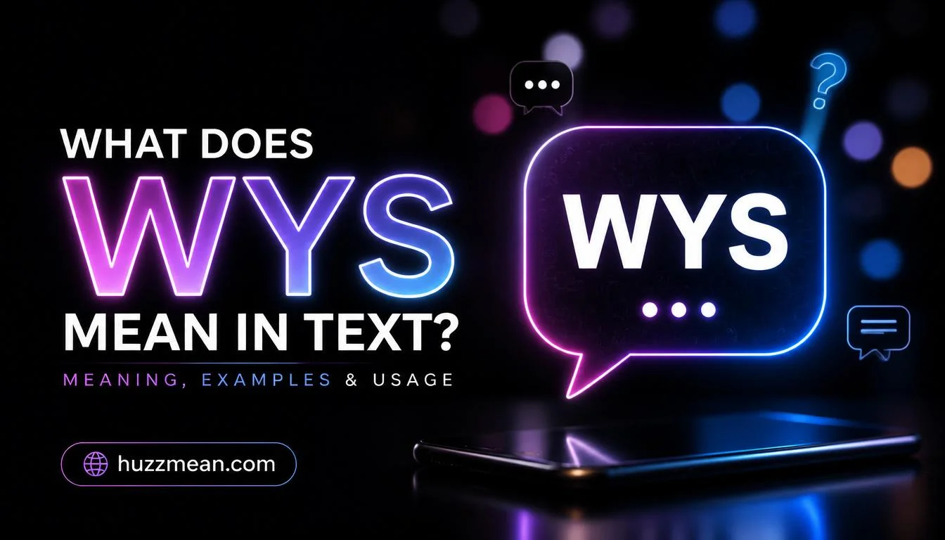 what does wys mean in text