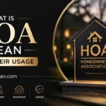 what is hoa mean