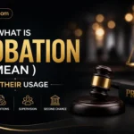 what is probation mean