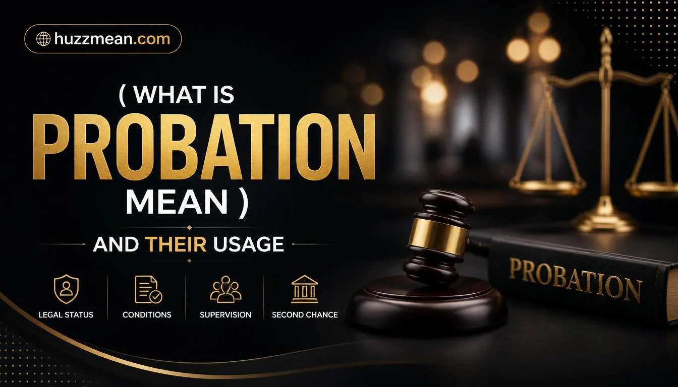 what is probation mean